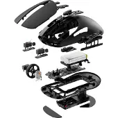 Rapoo V200PRO trådløs spilmus 26000 DPI - Sort