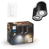 Philips Hue White Ambiance Pillar Spot Med Switch