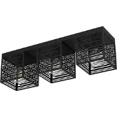 Eglo PIEDRITAS LOFT 3XE27 730X180 SORT