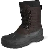 Normani Snowboots 'Coldery' brun / sort