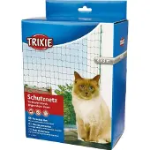 Trixie Bidefast Beskyttelsesnet til katte – olivenfarvet - Large: 4 x 3 m