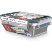 Tefal MasterSeal rustfrit stål madboks rektangulær 0,8 L