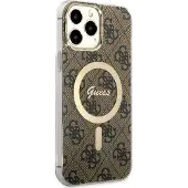 GUESS GUHMP14XH4STW iPhone 14 Pro Max 6,7" brun/brun hardcase 4G MagSafe