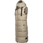 NAVAHOO Vest beige / sort / hvid