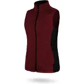 Normani Sportsvest 'Kashechewan' bordeaux / sort