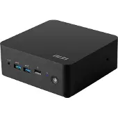 MSI Cubi NUC 1MG 238BEU - Barebone - mini PC FCBGA1744 Socket - 1 x Core 5 120U / op til 5 GHz - RAM 0 GB - Intel Graphics - IEEE 802.11ax (Wi-Fi 6E)