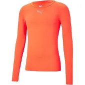 Puma Baselayer Liga - Orange, størrelse Small
