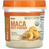 BareOrganics , Ægte Maca Rodstof, 8 oz (227 g)