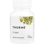 Thorne Research Thorne, D-1,000, 90 kapsler (25 mcg per Kapsel)