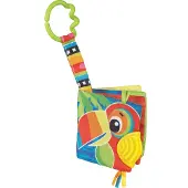Playgro Stofbog - Jazzy Jungle - - OneSize - Stofbog