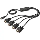 Digitus DA-70159 - Seriel adapter - USB - RS-232 x 4