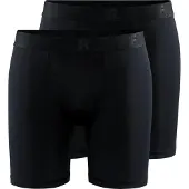 Craft - Vandretøj - Core Dry Boxer 6-Inch 2-Pack M Black til Unisex - Størrelse XL - Sort