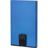Samsonite Alu Fit, kortholder, blå, aluminium, monokromatisk, 6 kort, 64 mm