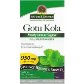 Natures Answer , Gotu Kola, 90 Vegetariske Kapsler (475 mg per Kapsel)