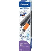 Pelikan 824842, Anthracit, Påfyldningssystem til patron, Blå, Rustfrit stål, Højrehåndet, Tyskland