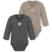 Normani Sparkedragt/Body 'Kaitaia' beige-meleret / antracit