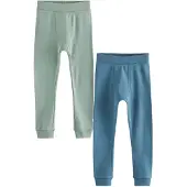 Next Leggings dueblå / pastelgrøn