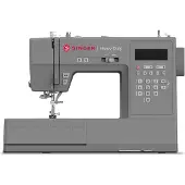 SINGER HD6705C, Grå, Semi-automatisk symaskine, Syning, LED, Knapper, Elektrisk