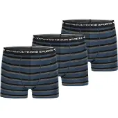 Normani Sportsunderbukser navy / grå-meleret / sort / hvid