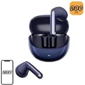 QCY AilyBuds Pro+ In-Ear-hovedtelefoner med ANC LDAC IPX5 Bluetooth 5.3 - Blå