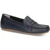 Caprice Moccasin, blue, made of Leather without heel, Size 36