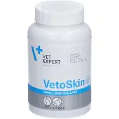 Vet Expert VetoSkin Small breeds - supplements for dogs and cats - 60 tablets
