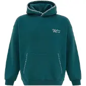 Dandalo Sweatshirt petroleum / hvid
