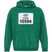 Dandalo Sweatshirt lyseblå / mørkegrøn / sort / hvid
