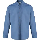 Salsa Jeans Cotton Linnen Regular Fit Skjorte Med Lange ærmer