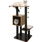 Vesper High Base Klatretræ Til Katte