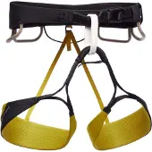 Black Diamond - Klatreseler - Zone Harness M Sulphur til UnisexUld - Størrelse S - Gul