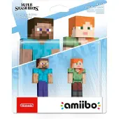 Amiibo Super Smash Bros Amiibo Steve Og Alex
