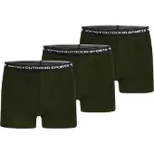 Normani Sportsunderbukser sort / hvid