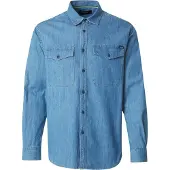 Replay Skjorte blue denim
