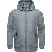 Ragwear Funktionsjakke 'Stewie II' basalgrå / sort
