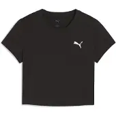 Puma Wardrobe Ess Kurzes Figurbetontes T-shirt, størrelse Large