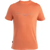 Icebreaker - Vandretøj - M Merino 125 Cool-Lite Sphere III SS Tee Metro Heather til UnisexUld - Størrelse M - Grå