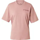 Adidas - Vandretøj dame - Xpl Logo Tee W Warm Clay til UnisexBomuld - Størrelse S - Lyserød