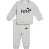 Puma Essentials Minicats Crew Set Toddler, Clothing, Light Gray Heather, 4-6M