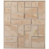 Bloomingville Valery Opbevaringskasse, Natur, FSC 100% , Pine