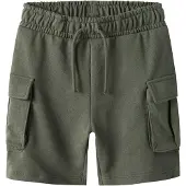 Name it Sweatshorts - Cargo - Noos - NkmOllie - Dusty Olive - - 6 år (116) - Shorts
