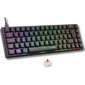 The G-Lab Titan Red Switch Mekanisk Tastatur Til Spil Spansk