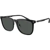 Emporio Armani Solbriller '0EA4255D' grå / sort