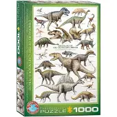 Eurographics Eurografik dinosaurer kridt 1000 stykke puslespil