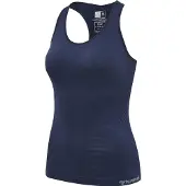 Hummel Tif Seamless Top - Navy Kvinde, størrelse Large