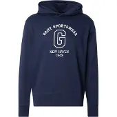 Gant Sweatshirt mørkeblå / hvid