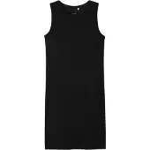 Name it Kjole - Rib - Slim - Noos - NmfNakal - Sort - - 14 år (164) - Kjole
