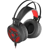 Genesis Neon 360, Ledningsført, Spil, 20 - 20000 Hz, 390 g, Headset, Sort, Rød