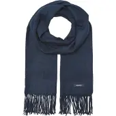Jack & Jones Sjal 'Solid' navy / sort / hvid