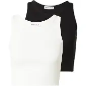 STUDIO SELECT Overdel 'Marlene' sort / hvid